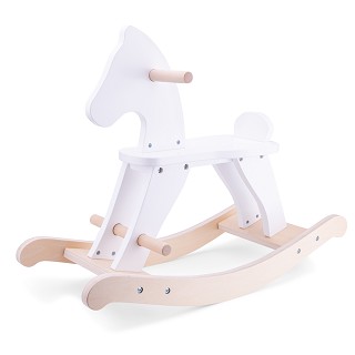Rocking horse - white